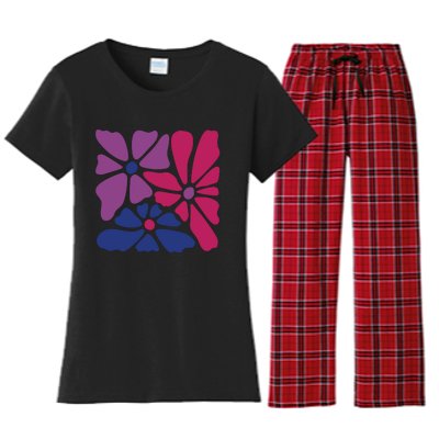 Bi Pride Subtle Bi Pride Women's Flannel Pajama Set