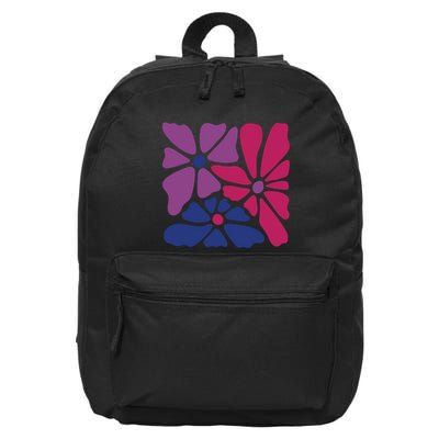 Bi Pride Subtle Bi Pride 16 in Basic Backpack