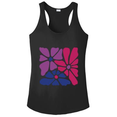 Bi Pride Subtle Bi Pride Ladies PosiCharge Competitor Racerback Tank