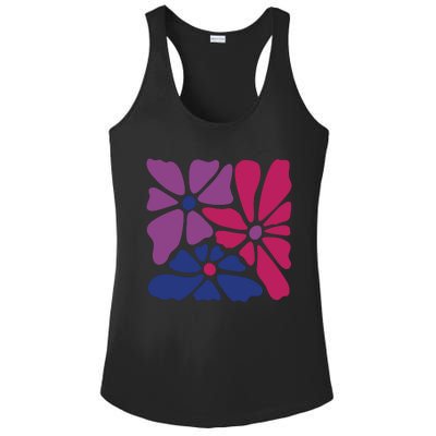 Bi Pride Subtle Bi Pride Ladies PosiCharge Competitor Racerback Tank