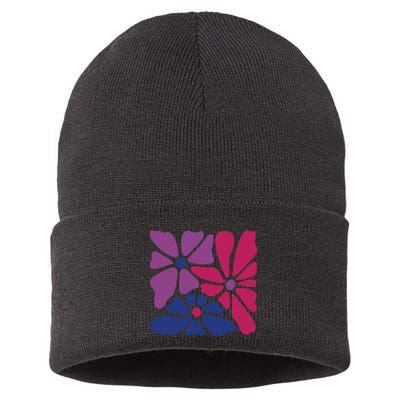 Bi Pride Subtle Bi Pride Sustainable Knit Beanie