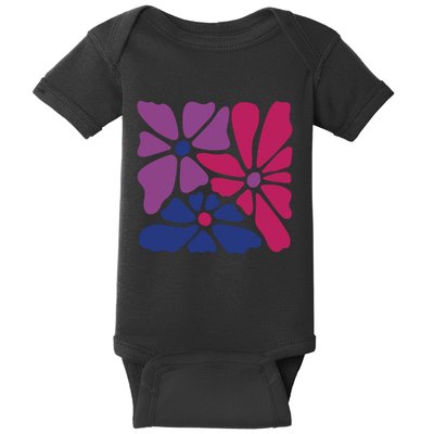 Bi Pride Subtle Bi Pride Baby Bodysuit
