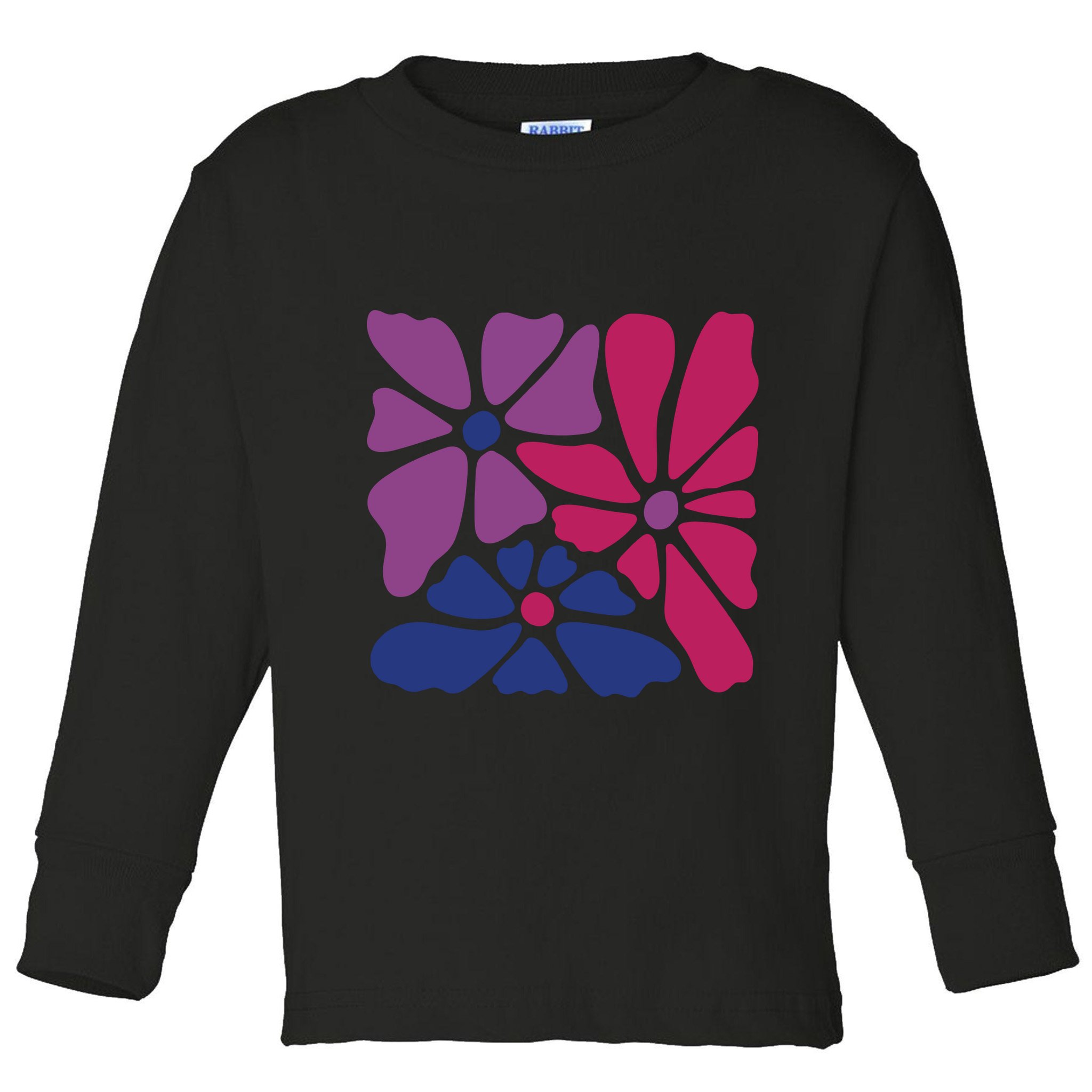 Bi Pride Subtle Bi Pride Toddler Long Sleeve Shirt