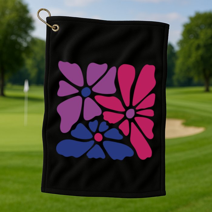 Bi Pride Subtle Bi Pride Golf Towel