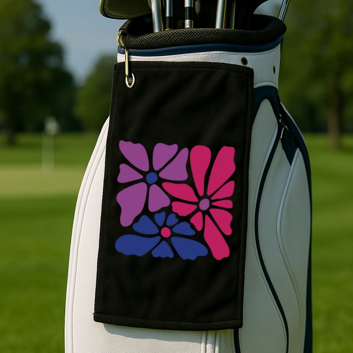 Bi Pride Subtle Bi Pride Golf Towel