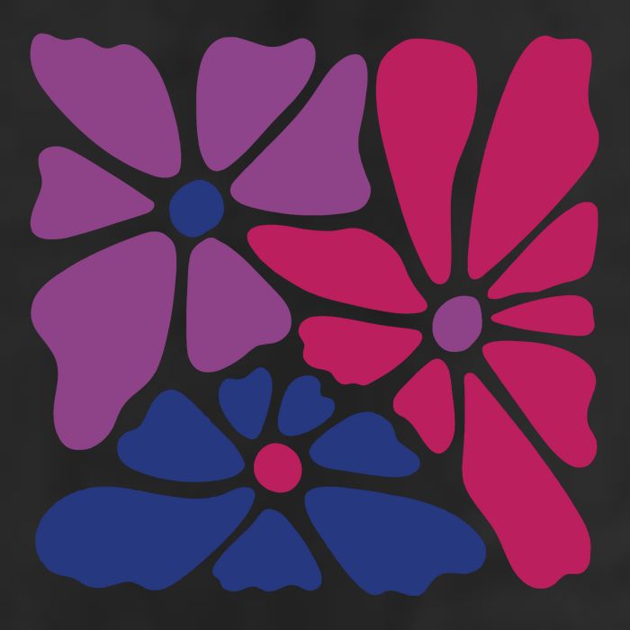 Bi Pride Subtle Bi Pride Microfiber Hand Towel