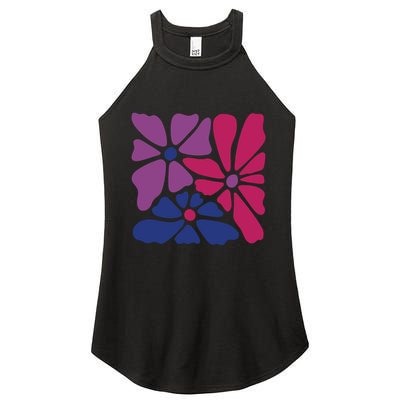Bi Pride Subtle Bi Pride Women's Perfect Tri Rocker Tank