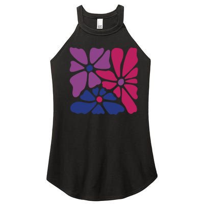 Bi Pride Subtle Bi Pride Women's Perfect Tri Rocker Tank