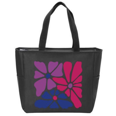 Bi Pride Subtle Bi Pride Zip Tote Bag