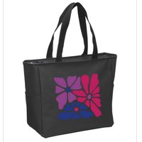 Bi Pride Subtle Bi Pride Zip Tote Bag