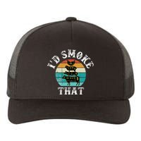 Bbq Party Smoker Chef Dad ID Smoke That Yupoong Adult 5-Panel Trucker Hat