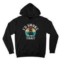 Bbq Party Smoker Chef Dad ID Smoke That Hoodie