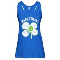 Basketball Player St Patricks Day Irish Funny Coach Gift Ladies Essential Flowy Tank