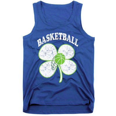 Basketball Player St Patricks Day Irish Funny Coach Gift Tank Top