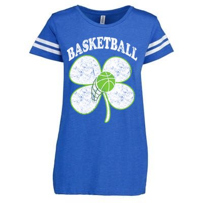 Basketball Player St Patricks Day Irish Funny Coach Gift Enza Ladies Jersey Football T-Shirt