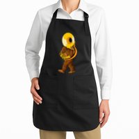 Bigfoot Playing Sousaphone Instrument Tuba Apron