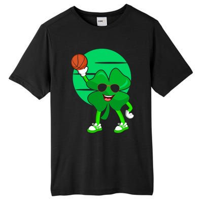 Basketball Player St Patrick's Day Irish Pride Gift Tall Fusion ChromaSoft Performance T-Shirt