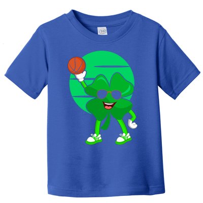 Basketball Player St Patrick's Day Irish Pride Gift Toddler T-Shirt