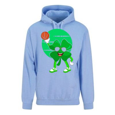 Basketball Player St Patrick's Day Irish Pride Gift Unisex Surf Hoodie