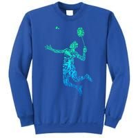 Badminton Player Shuttlecock Gift Sweatshirt