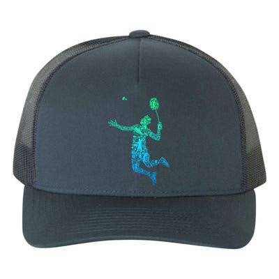 Badminton Player Shuttlecock Gift Yupoong Adult 5-Panel Trucker Hat