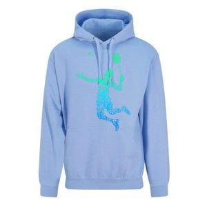 Badminton Player Shuttlecock Gift Unisex Surf Hoodie