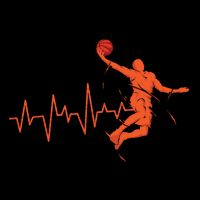 Basketball Player Streetball Sport Game Heartbeat Player Cute Gift Bucket Hat