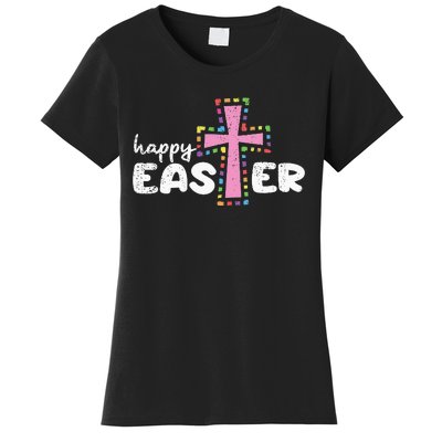 Bunny Pastel Spring Hunt Eggs Rabbit Happy Easter Day Women's T-Shirt