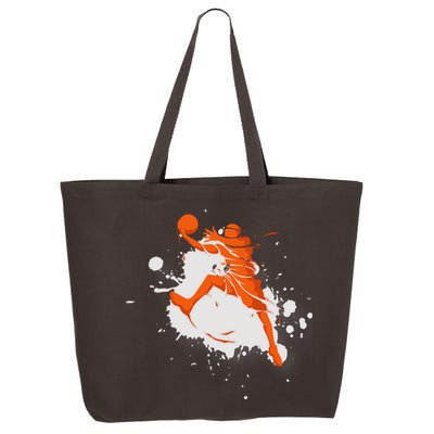 Basketball Player Slam Dunk Splash 25L Jumbo Tote