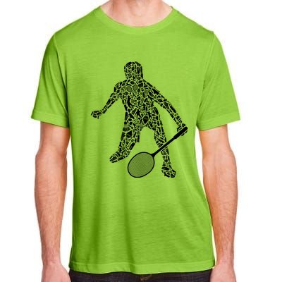 Badminton Player Shuttlecock Dad Badminton Great Gift Adult ChromaSoft Performance T-Shirt