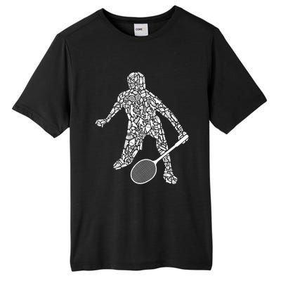 Badminton Player Shuttlecock Dad Badminton Great Gift Tall Fusion ChromaSoft Performance T-Shirt