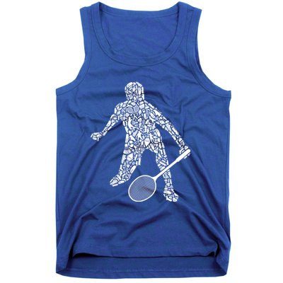 Badminton Player Shuttlecock Dad Badminton Great Gift Tank Top