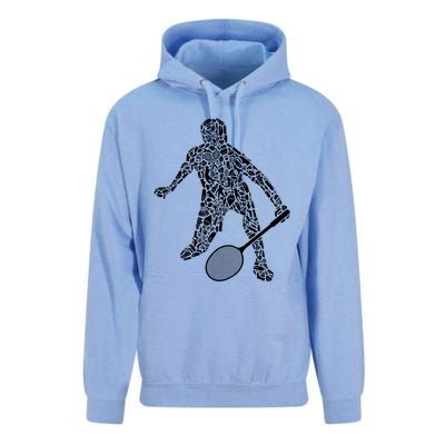 Badminton Player Shuttlecock Dad Badminton Great Gift Unisex Surf Hoodie