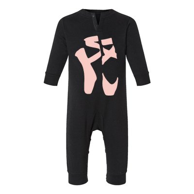 Ballet Pointe Shoes Point Ballerina Women Girl Infant Fleece One Piece