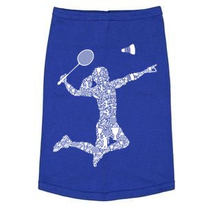 Badminton Player Shuttlecock Gift Doggie Tank