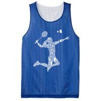 Badminton Player Shuttlecock Gift Mesh Reversible Basketball Jersey Tank