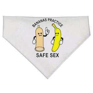 Bananas Practice Safe Sex Condom Banana USA-Made Doggie Bandana