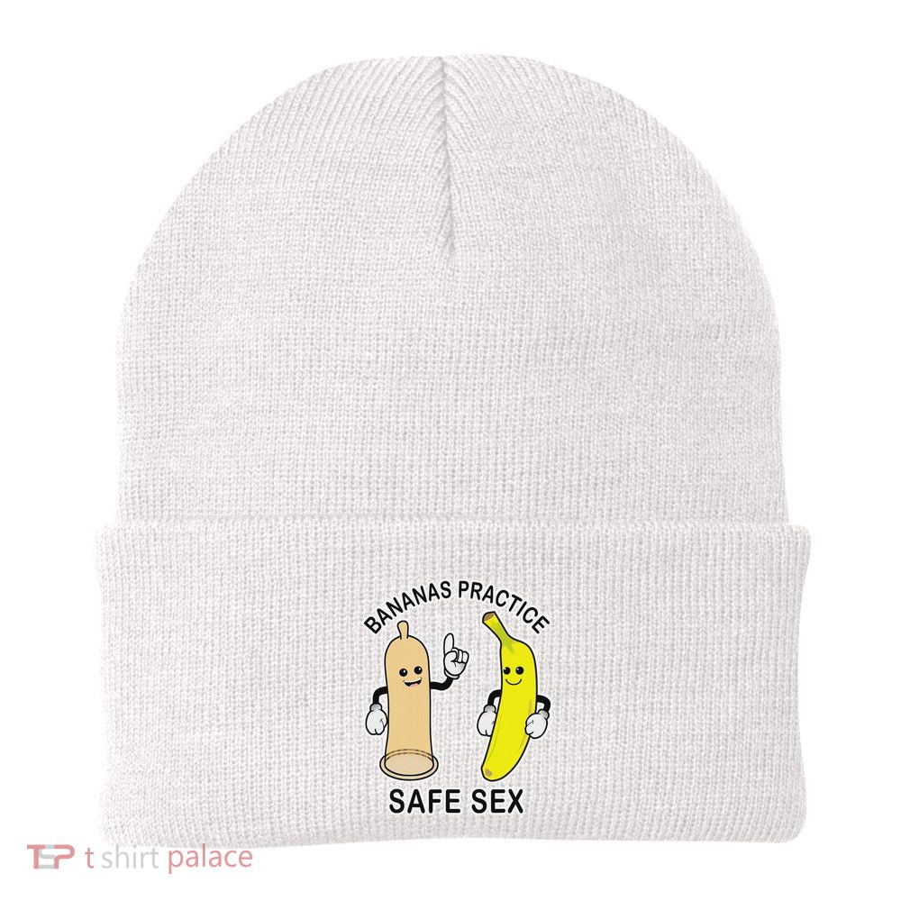 Bananas Practice Safe Sex Condom Banana Beanie