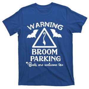 Broom Parking Scary Spooky Funny Gift T-Shirt