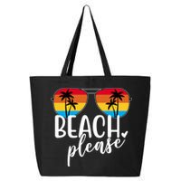 Beach Please Summer Sunset 25L Jumbo Tote