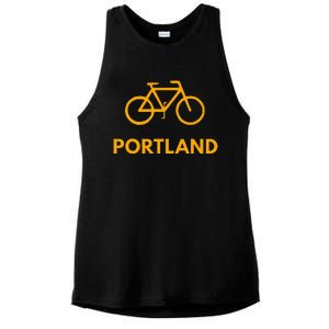 Bike Portland S Sportswear For Bikers & Cyclists Ladies PosiCharge Tri-Blend Wicking Tank