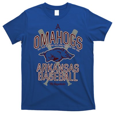 Baseball Pig Shirt Arkansas Fan Omahogs T-Shirt
