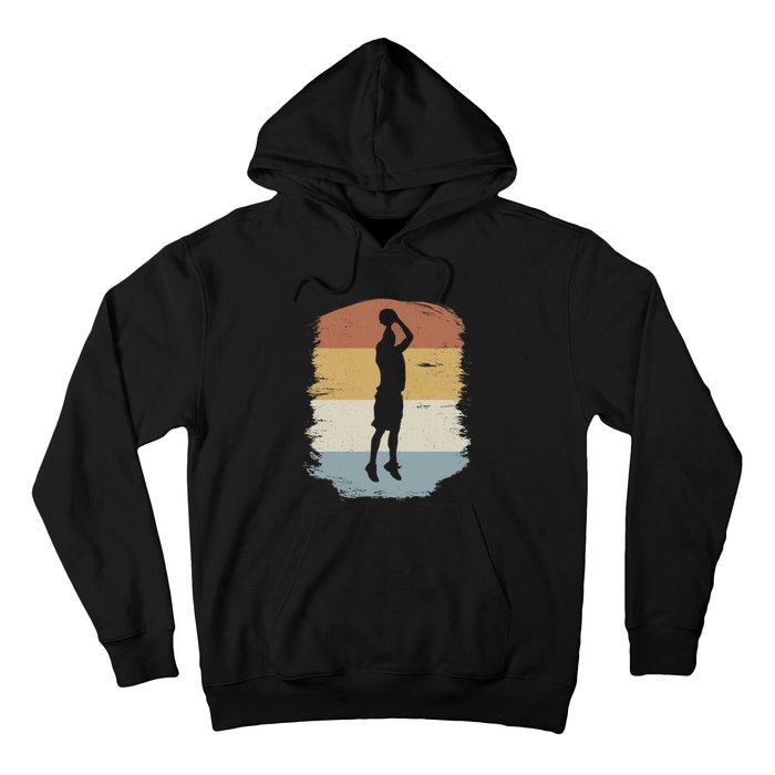 Basketball Player - Streetball Baller Shooting Basketball Hoodie