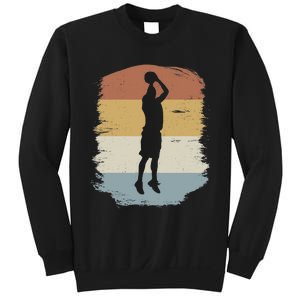 Basketball Player - Streetball Baller Shooting Basketball Sweatshirt