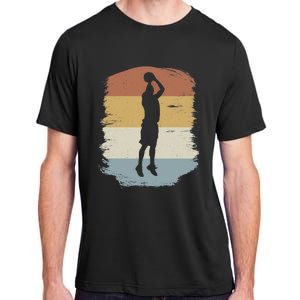 Basketball Player - Streetball Baller Shooting Basketball Adult ChromaSoft Performance T-Shirt