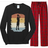 Basketball Player - Streetball Baller Shooting Basketball Long Sleeve Pajama Set