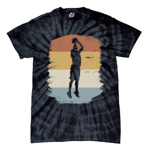 Basketball Player - Streetball Baller Shooting Basketball Tie-Dye T-Shirt