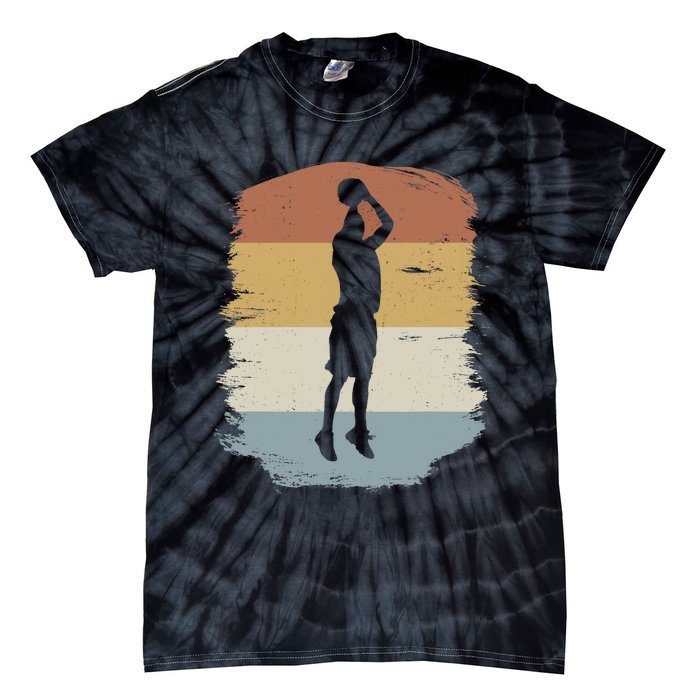 Basketball Player - Streetball Baller Shooting Basketball Tie-Dye T-Shirt