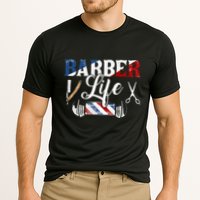 Barberlife Pole Scissors Blade Performance Shirt