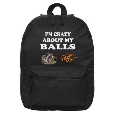 Ball Python Snake Baby Ball Python Breeders 16 in Basic Backpack